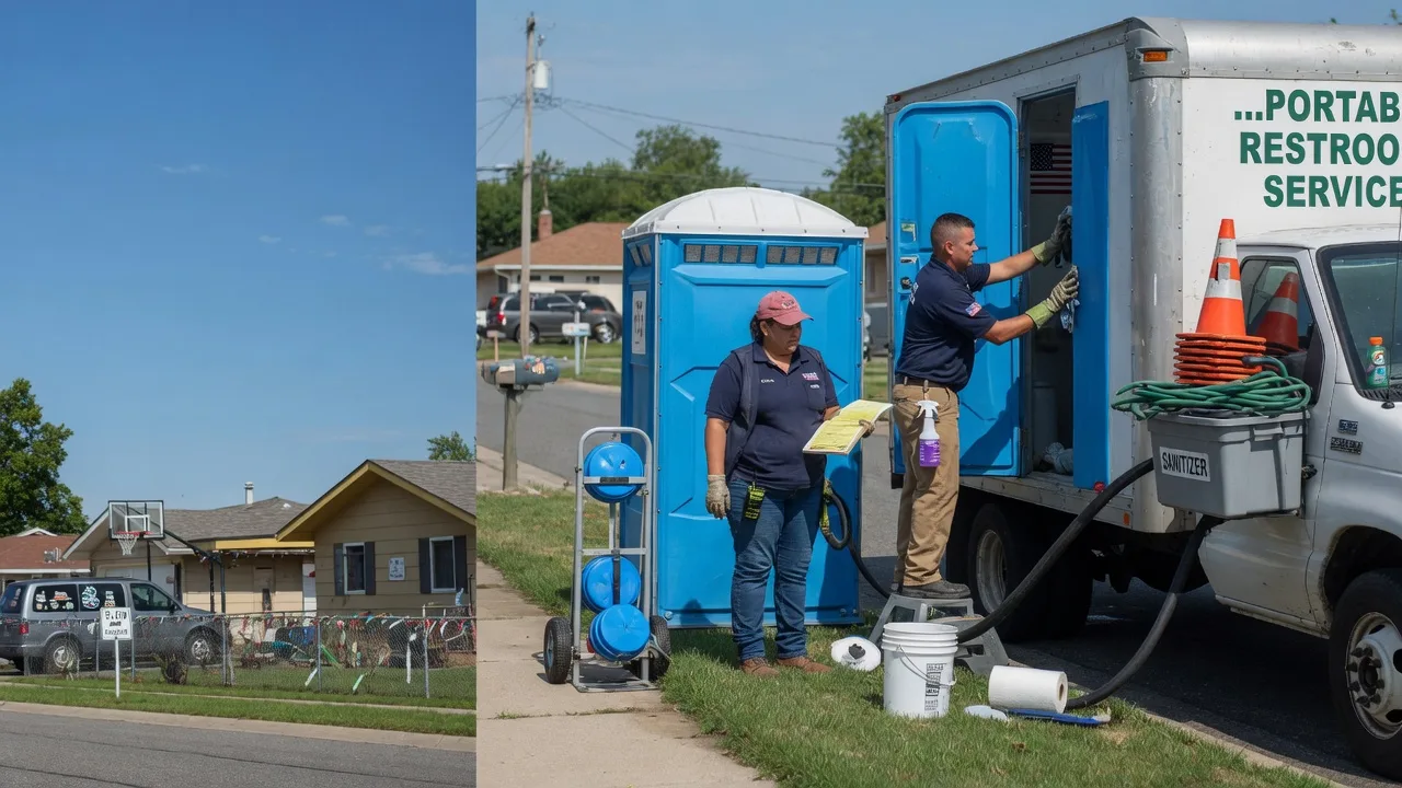Porta Potty Rental in Griffin, IN near me